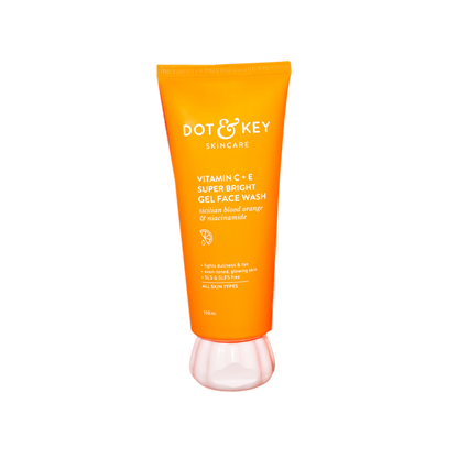 Dot & Key Vitamin C + E Super-Bright Gel Face Wash - 100ml