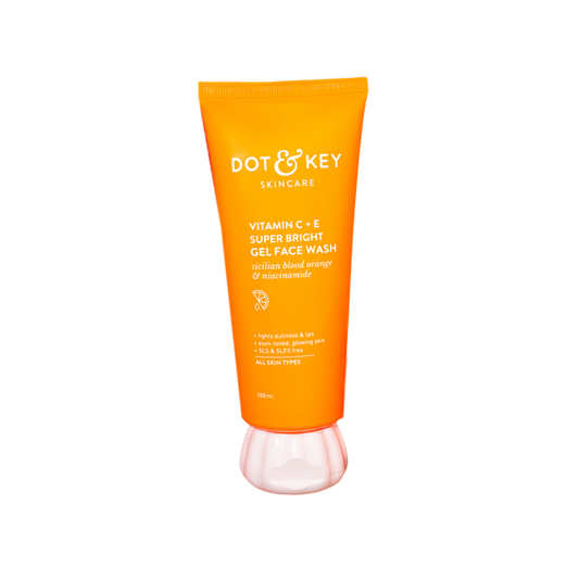 Dot & Key Vitamin C + E Super-Bright Gel Face Wash - 100ml