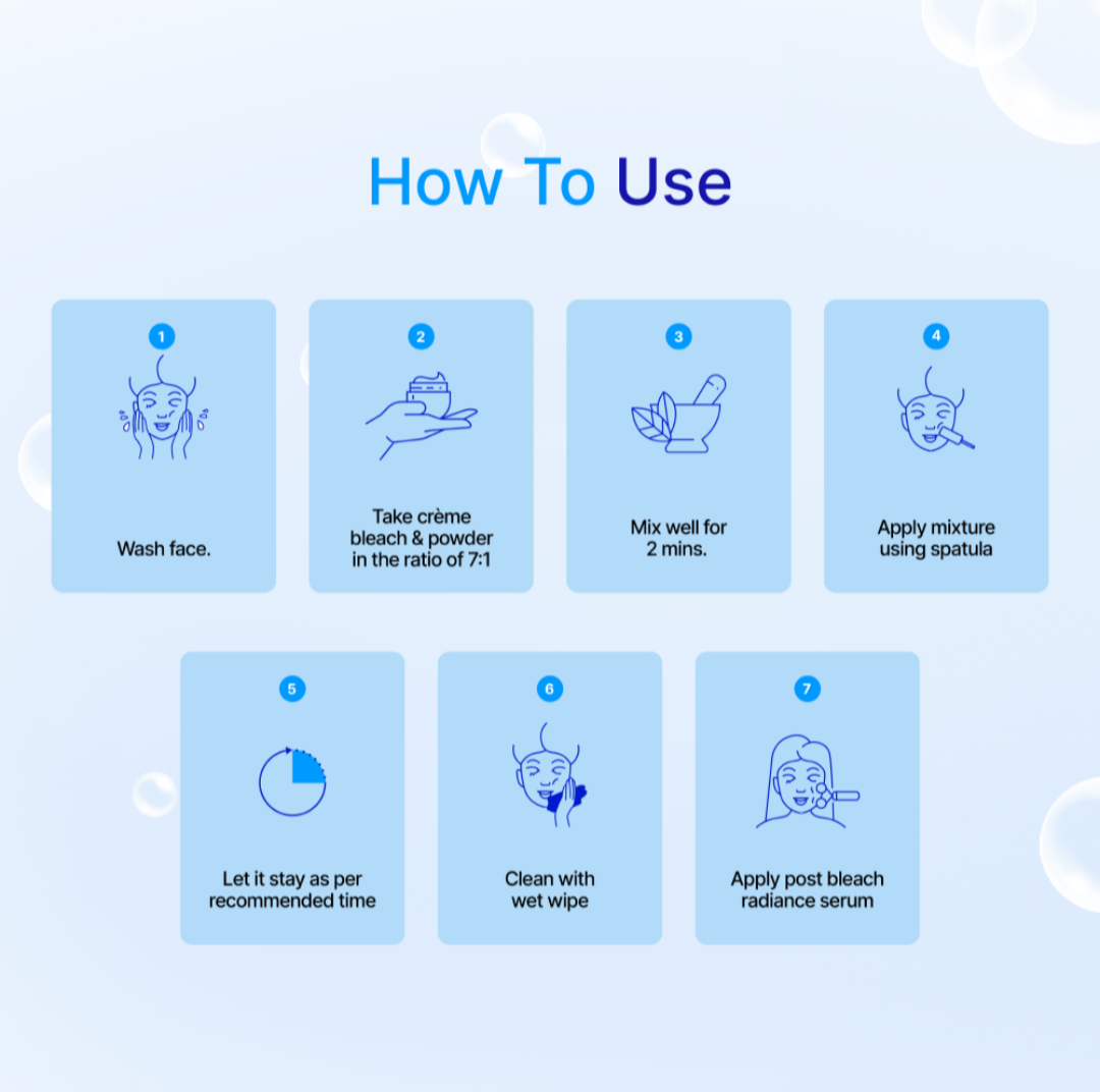 Oxylife Natural Radiance 5 Creme Bleach - 9g