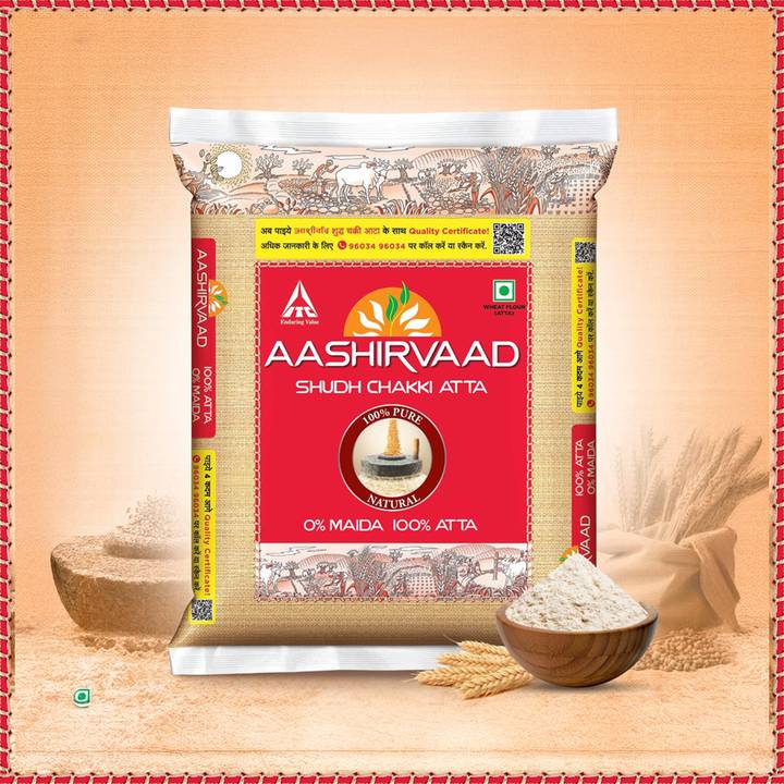 Aashirvaad Shudh Chakki Atta - 10 kg