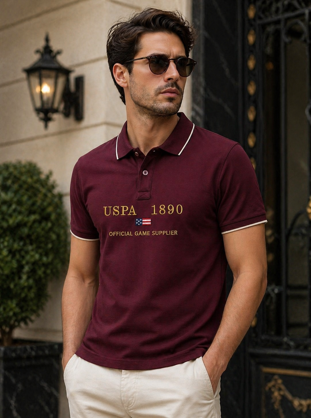 US POLO Cotton Metty T Shirt
