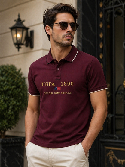 US POLO Cotton Metty T Shirt