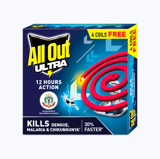 All out Ultra 12 hr Action Mosquito Coils -14Pcs