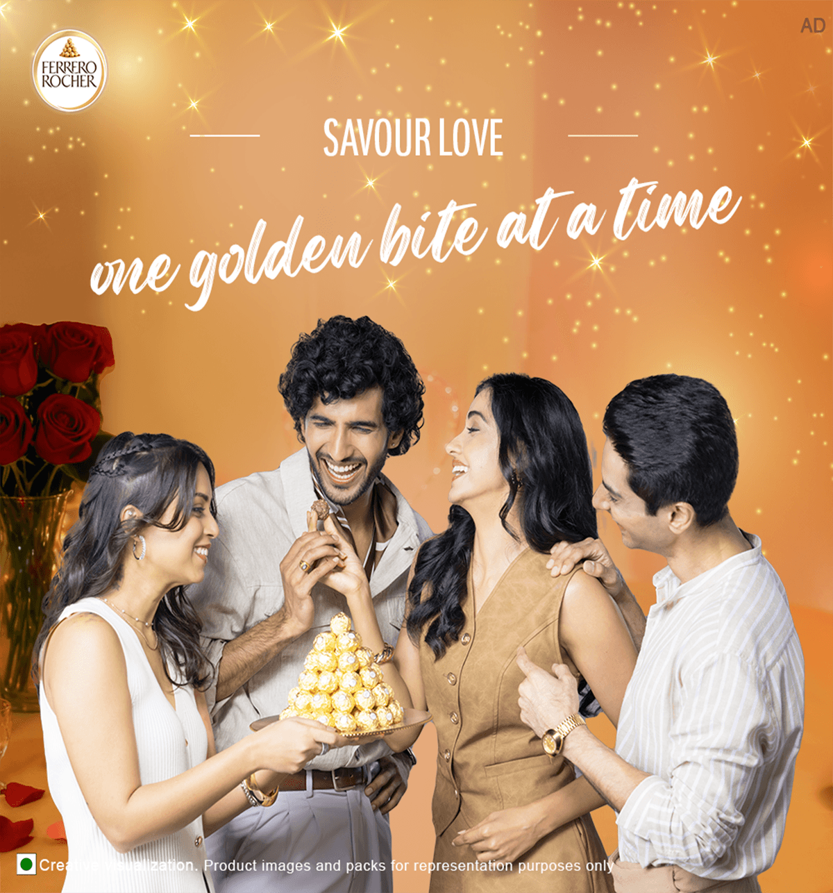 Ferrero Rocher Premium Chocolates Gift Pack - 200g