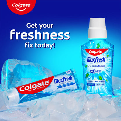 Colgate MaxFresh Peppermint Ice Gel Toothpaste 150g