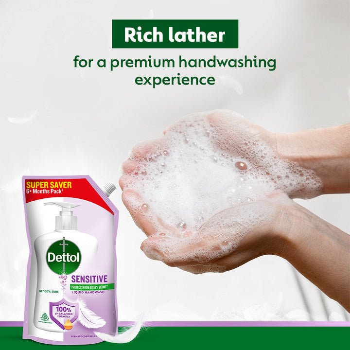 Dettol Sensitive Liquid Hand wash Refill - 675ml