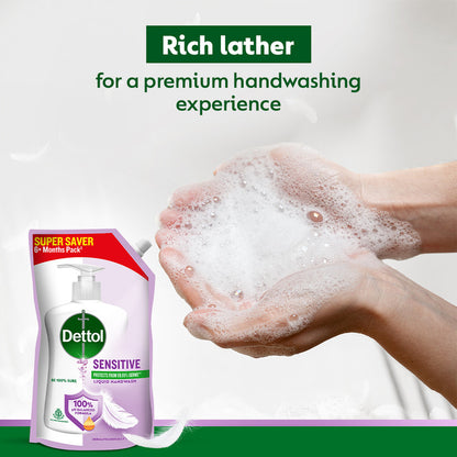 Dettol Sensitive Liquid Hand wash Refill - 675ml