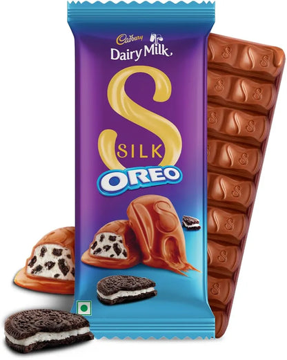 Cadbury Dairy Milk Silk Oreo Chocolate Bar - 124g