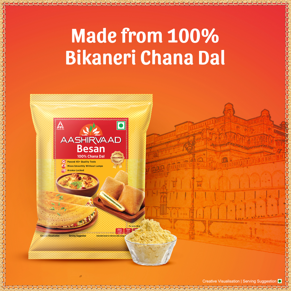 Aashirvaad Besan (100% Chana Dal) - 500g