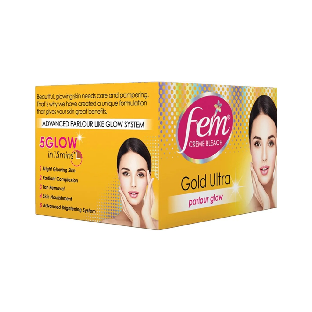 Fem Fairness (Gold Ultra) Creme Bleach - 10g
