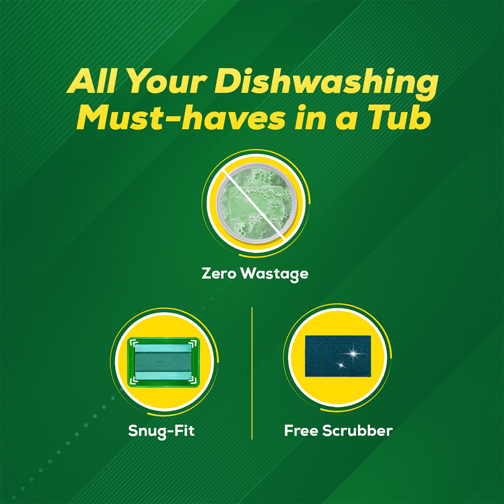 Vim Lemon Tub Dishwashing Tub (500 g)