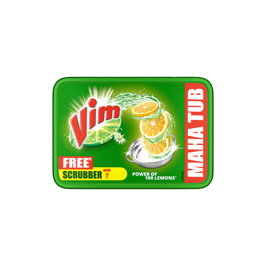 Vim Lemon Tub Dishwashing Tub (500 g)