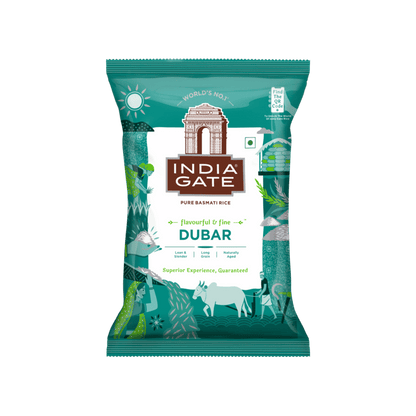 India Gate Basmati Rice Dubar - 1kg