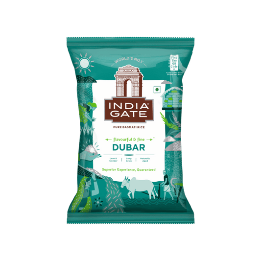 India Gate Basmati Rice Dubar - 1kg