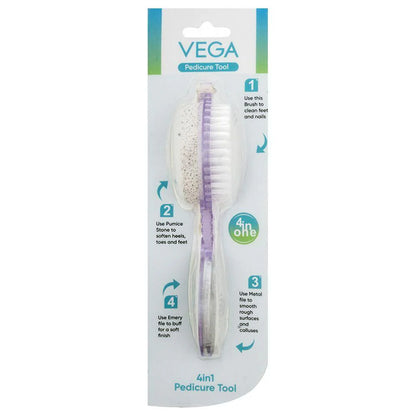 Vega 4 in 1 Pedicure Brush