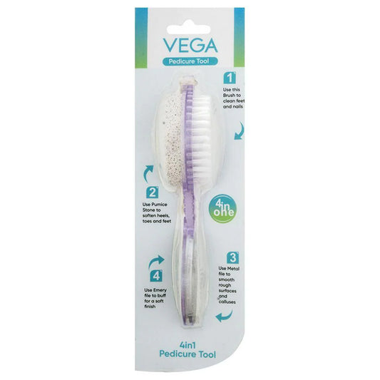 Vega 4 in 1 Pedicure Brush