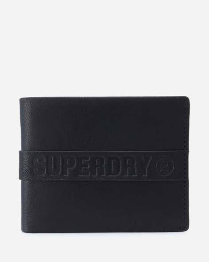 SUPERDRY Vintage band leather wallet