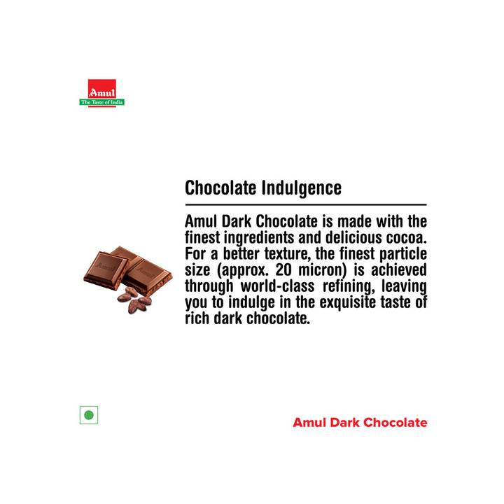 Amul Dark Chocolate Bar - 35g