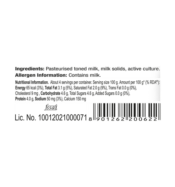 Amul Masti Dahi - 390g