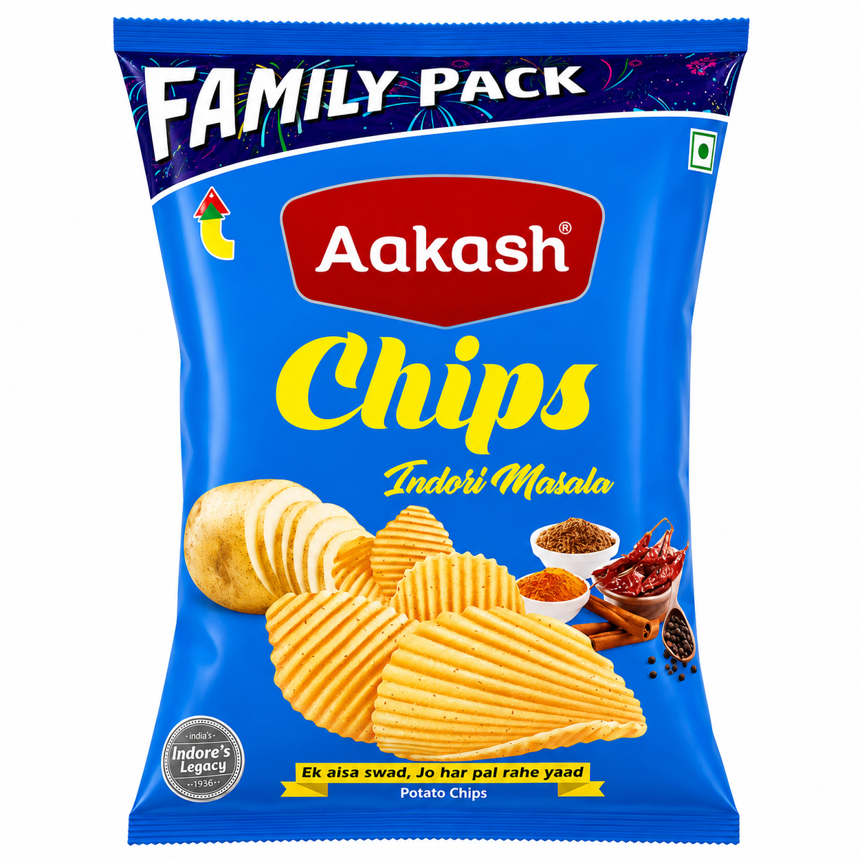 Aakash Chips Indori Masala -42g