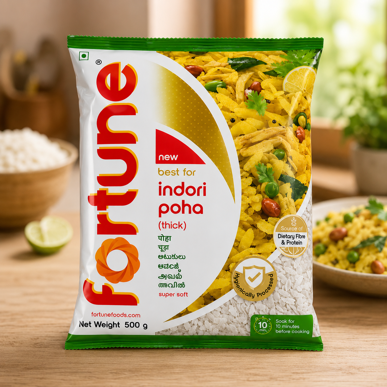 Fortune Indori Poha - 500g