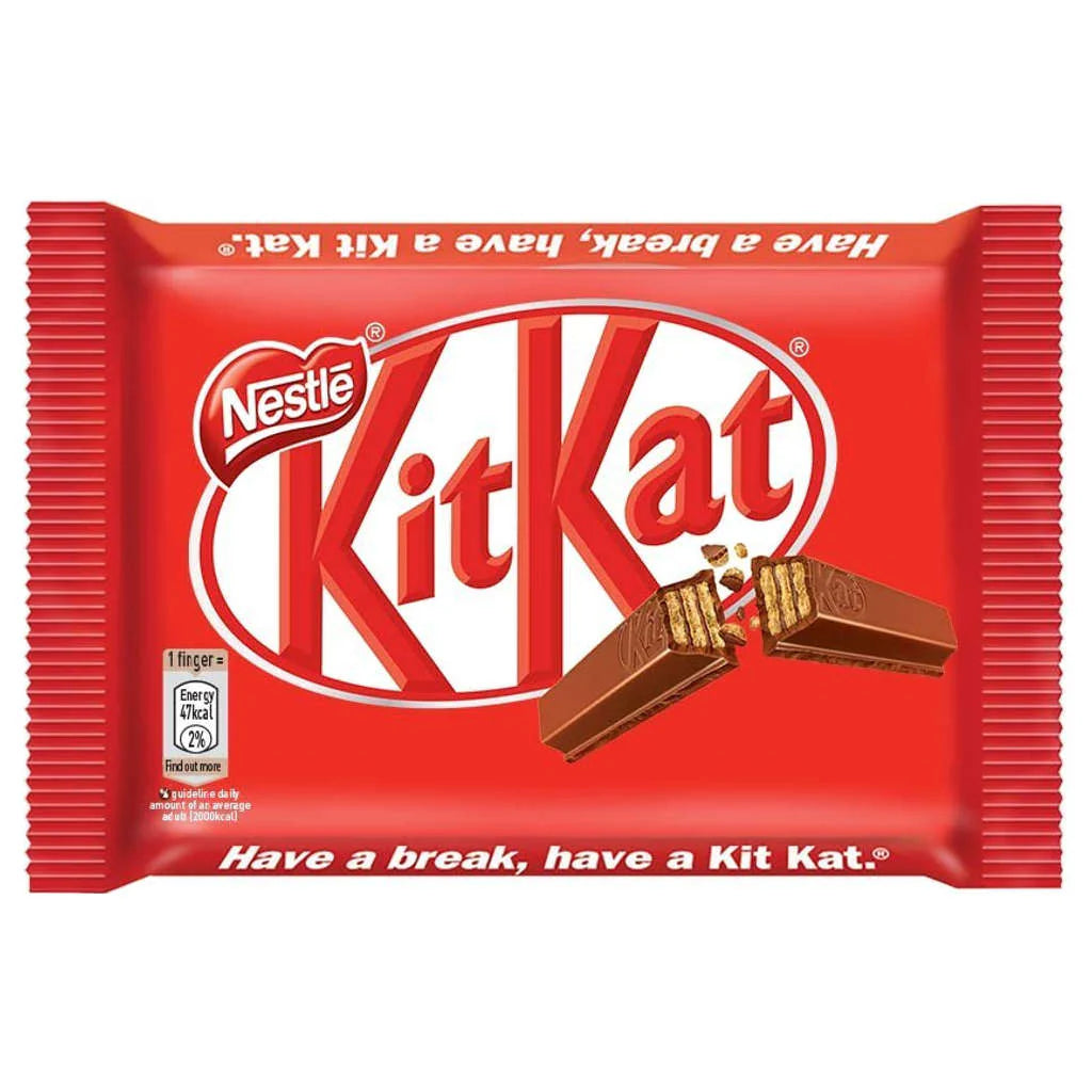 Nestle KitKat 4 fingers Choco Coated wafer War - 38.5 gram