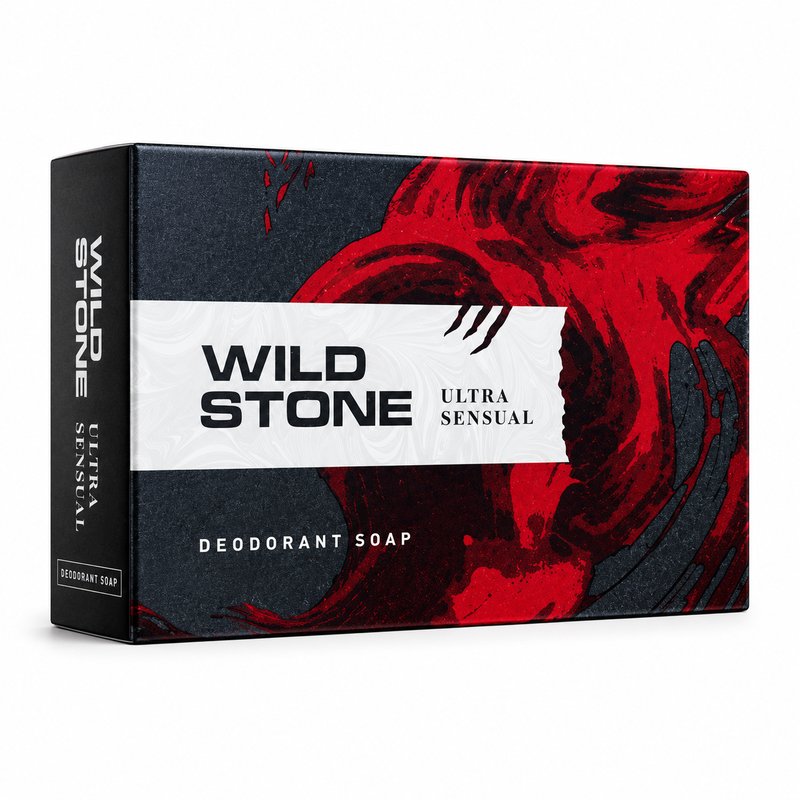 Wild Stone Deodorant Soap for Men - 4×125g