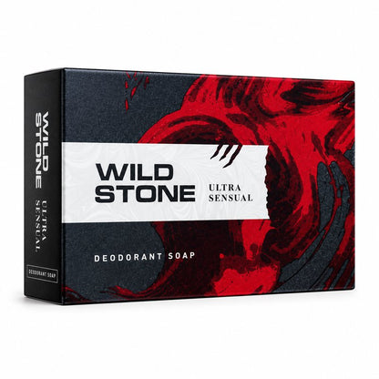 Wild Stone Deodorant Soap for Men - 4×125g