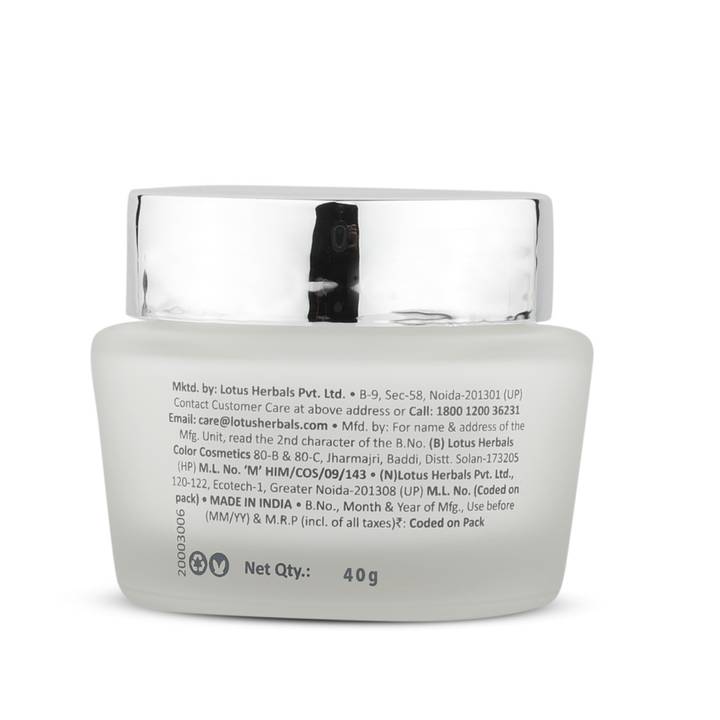 Lotus Herbals Whiteglow Skin Whitening & Brightening Gel Cream 40g