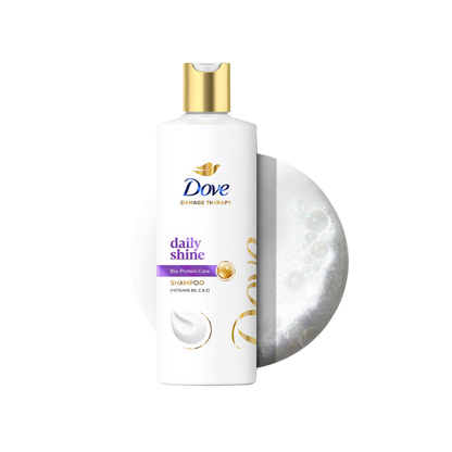 Dove Daily Shine Shampoo For Dull Hair - 340ml