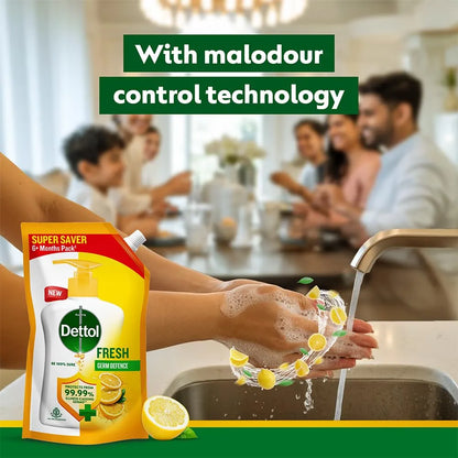 Dettol Fresh Liquid Hand Wash - 675ml