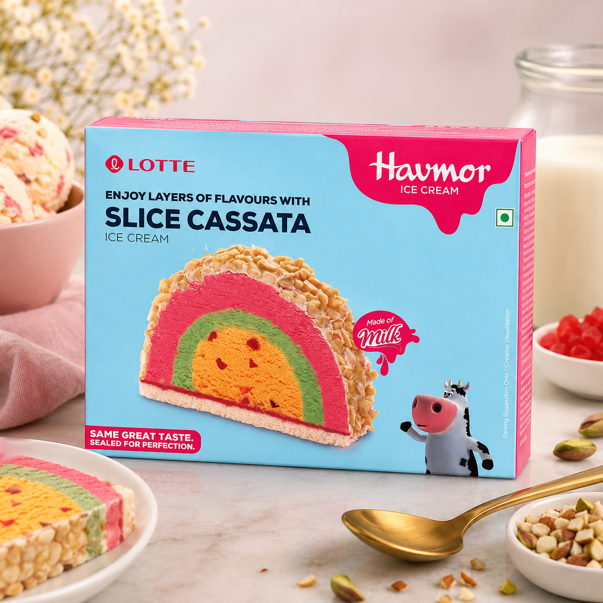 Havmor Cassata Slice - 150ml