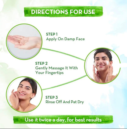 Mamaearth Rice Face wash With Rice Water & Niacinamide - (100ml)