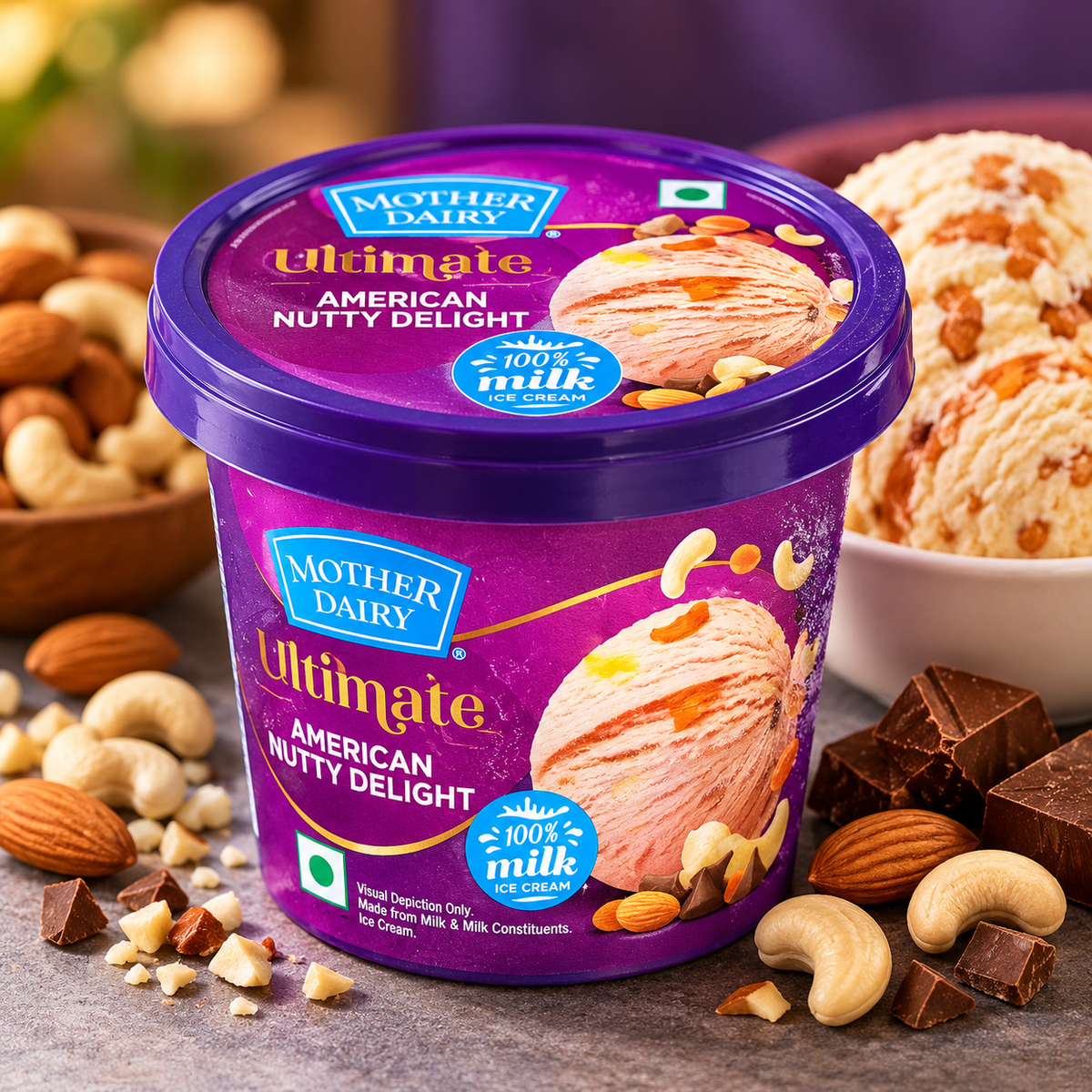 American Nutty Delight Cup - 115ml