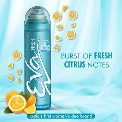 EVA Fresh Deodorant Spray For Women - 150ml