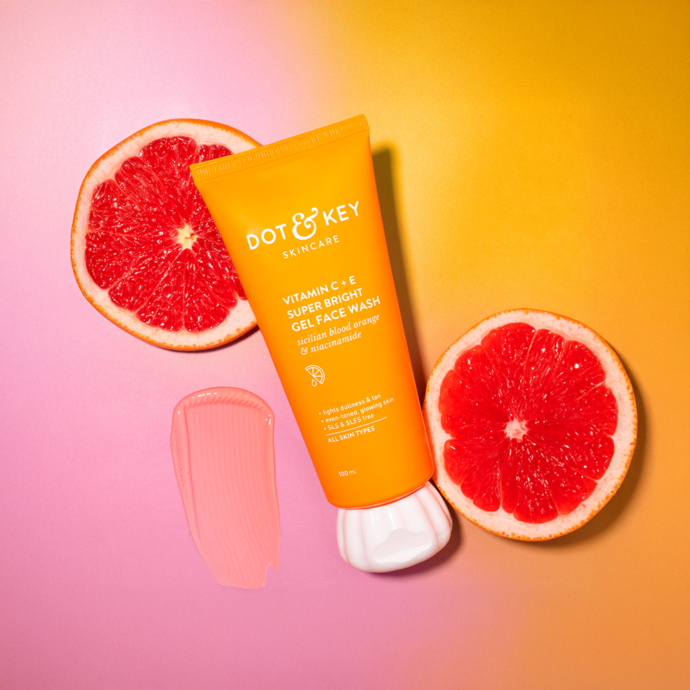 Dot & Key Vitamin C + E Super-Bright Gel Face Wash - 100ml