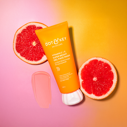Dot & Key Vitamin C + E Super-Bright Gel Face Wash - 100ml