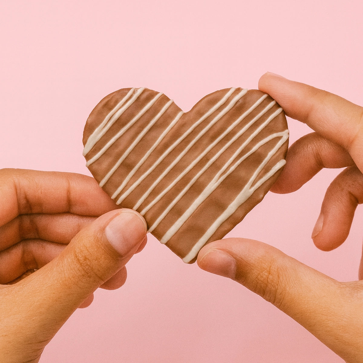 Sweet Hearts - Valentine's Day Gift Box - Pack of 6 Heart Shaped Treats
