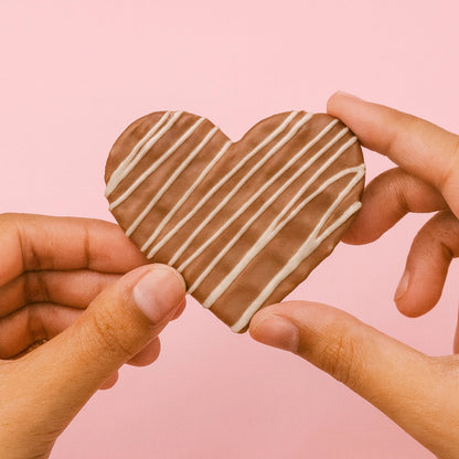 Sweet Hearts - Valentine's Day Gift Box - Pack of 6 Heart Shaped Treats