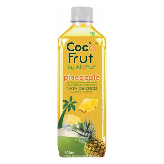Coco Frut Pineapple Fruit Drink with Nata De Coco – 300ml