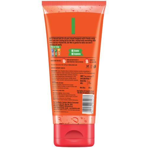 Set Wet Hair Styling Gel for Men - 50g