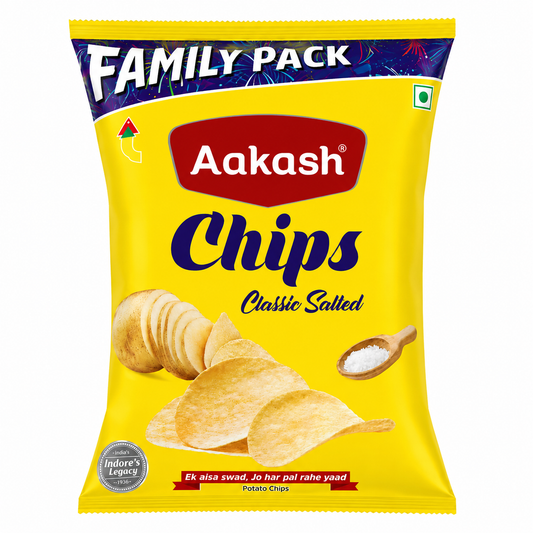 Aakash Classic Salted Chips - 45g
