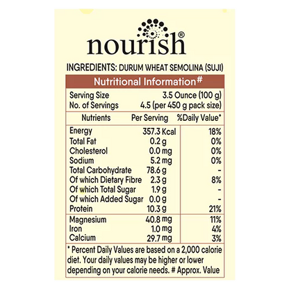 Nourish Suji Pasta -450g