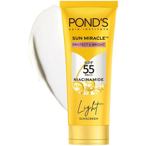 POND’S Sun Miracle SPF 55 PA+++ Light Sunscreen - 100g