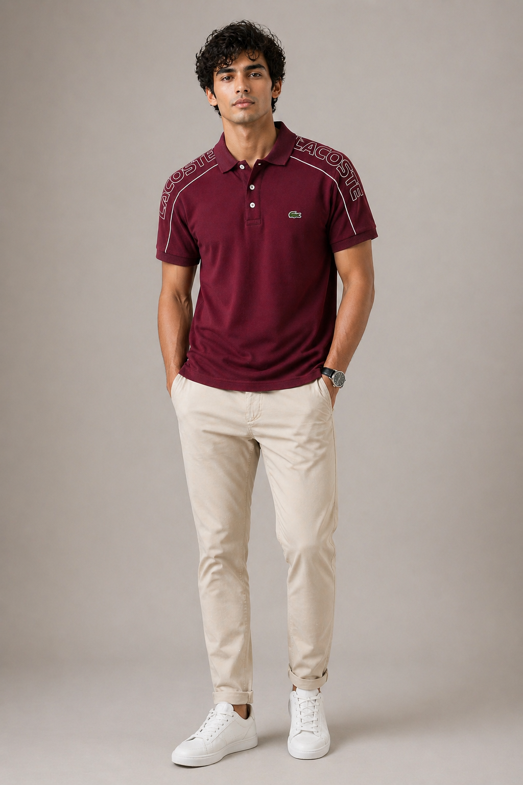 Lacoste Premium Polo Metty Cotton T Shirt