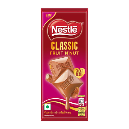 Nestle Classic Fruit ‘N’ Nut - Great Classic Taste with Almond & Raisins, 65g