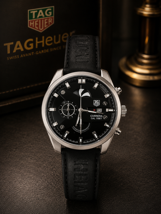 Tag Heuer Grand Carera Luxury Formal Watch for Men Analog Watc