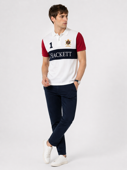 HACKETT Premium Cotton Polo T-Shirt