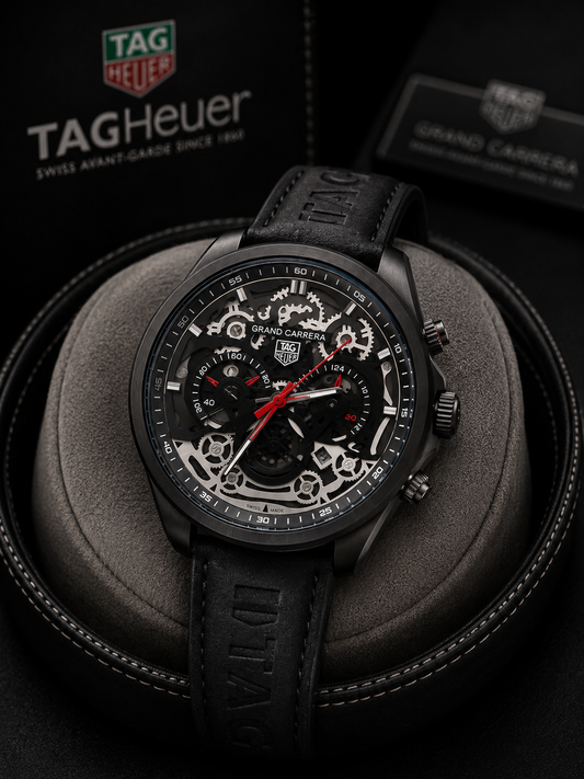 Tag Heuer Grand Carera Luxury Formal Watch for Men Analog Watch