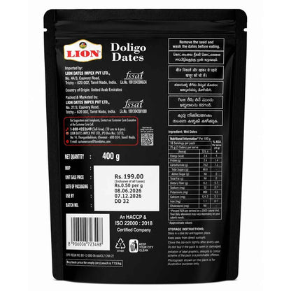 Lion Doligo Dates - 400g